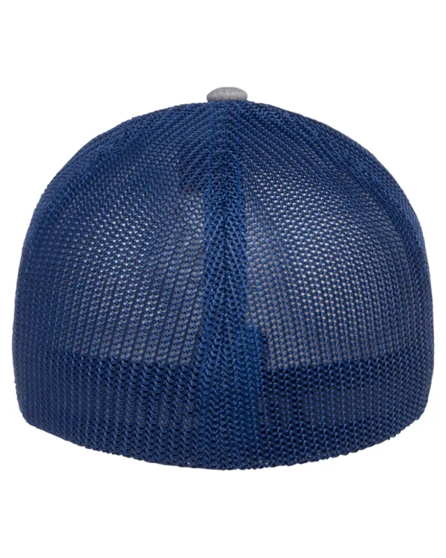 Flexfit Adult Poly Mélange Stretch Mesh Cap — view 16
