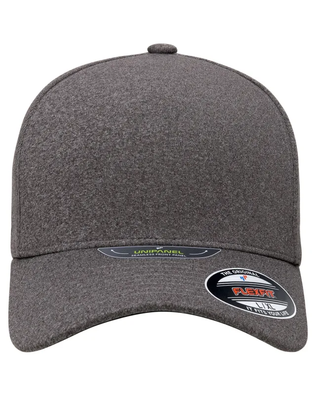 Flexfit Adult Unipanel Melange Cap — view 3