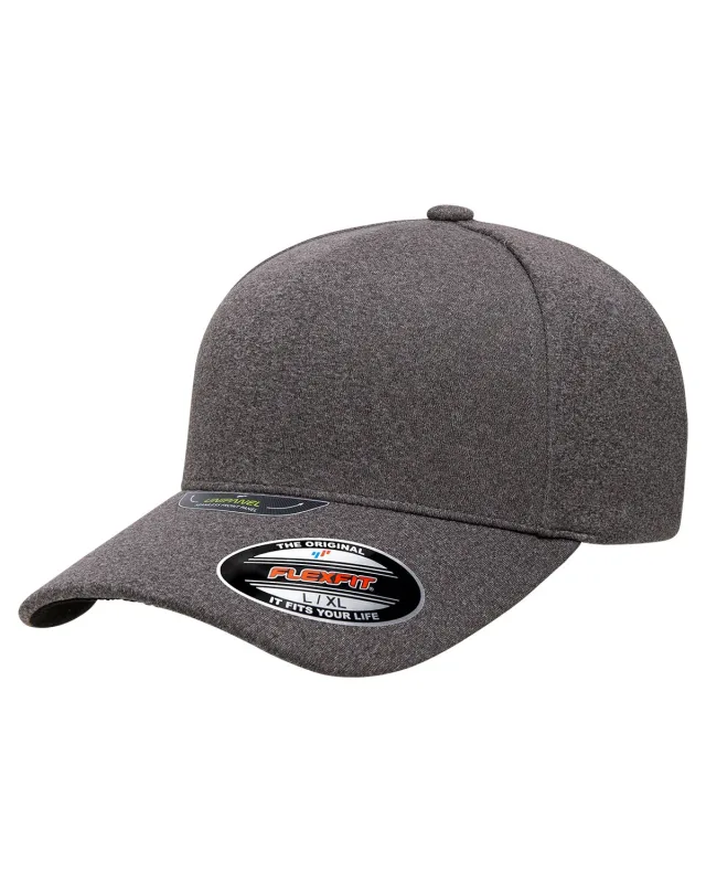 Flexfit Adult Unipanel Melange Cap — view 4