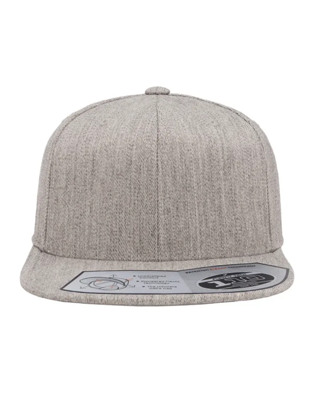 Flexfit Adult Wool Blend Snapback Cap — view 12