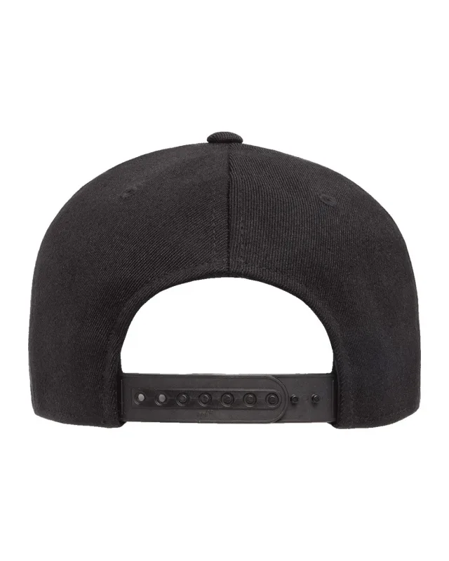Flexfit Adult Wool Blend Snapback Cap — view 14