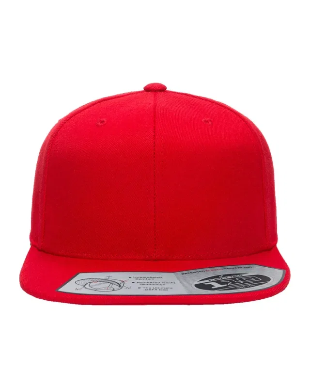 Flexfit Adult Wool Blend Snapback Cap — view 18