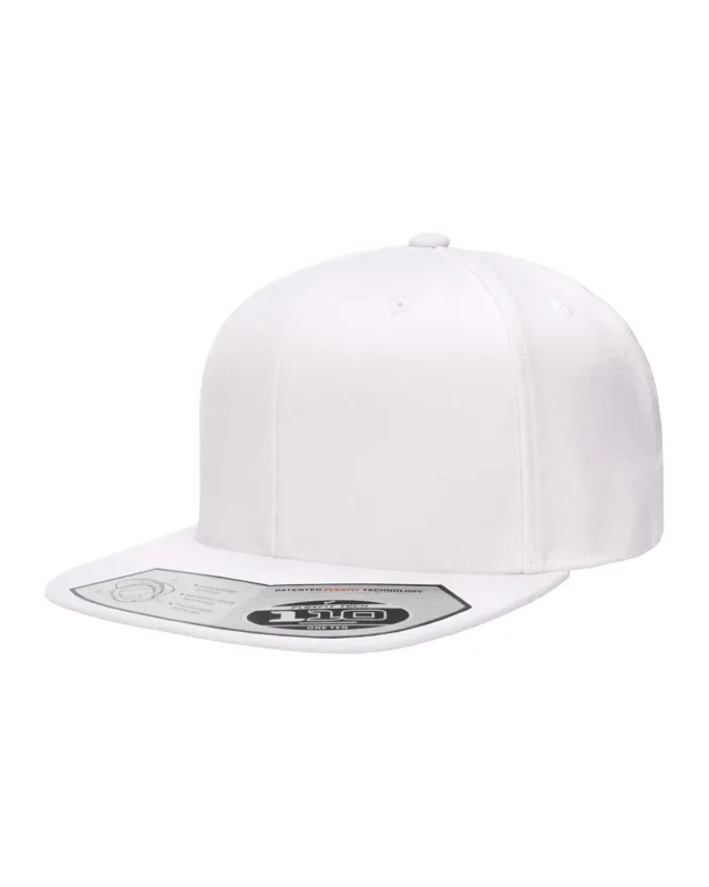 Flexfit Adult Wool Blend Snapback Cap — view 3