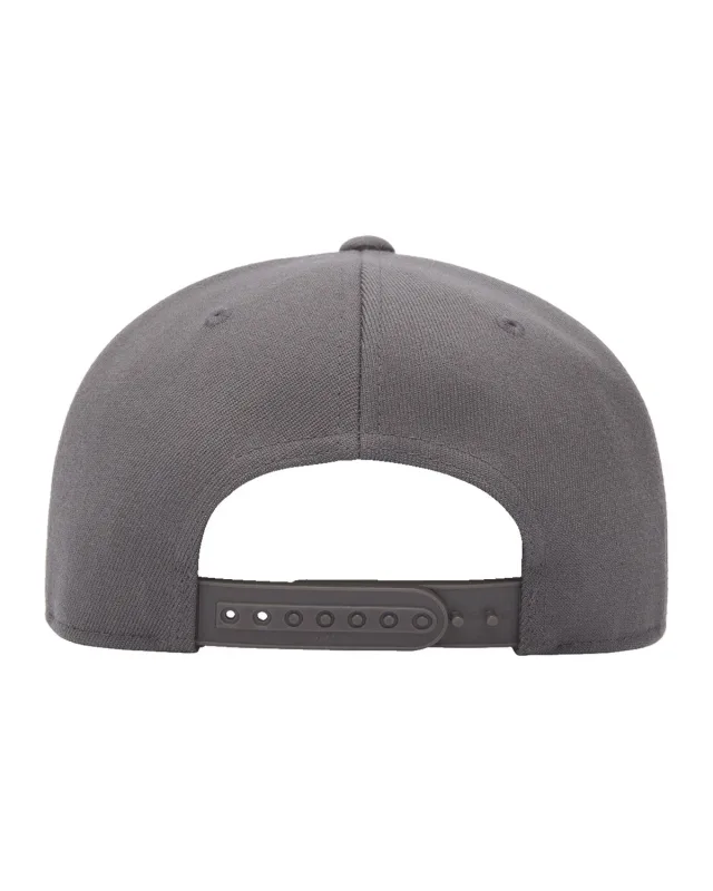 Flexfit Adult Wool Blend Snapback Cap — view 4