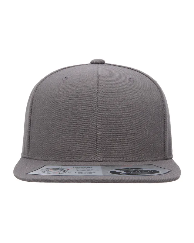 Flexfit Adult Wool Blend Snapback Cap — view 5
