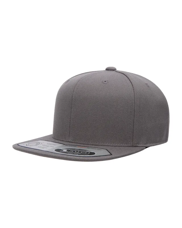 Flexfit Adult Wool Blend Snapback Cap — view 6