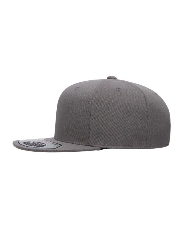 Flexfit Adult Wool Blend Snapback Cap — view 7