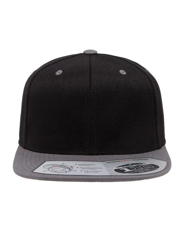 Flexfit Adult Wool Blend Snapback Two-Tone Cap — view 11