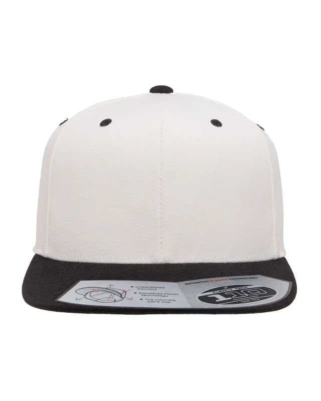 Flexfit Adult Wool Blend Snapback Two-Tone Cap — view 14