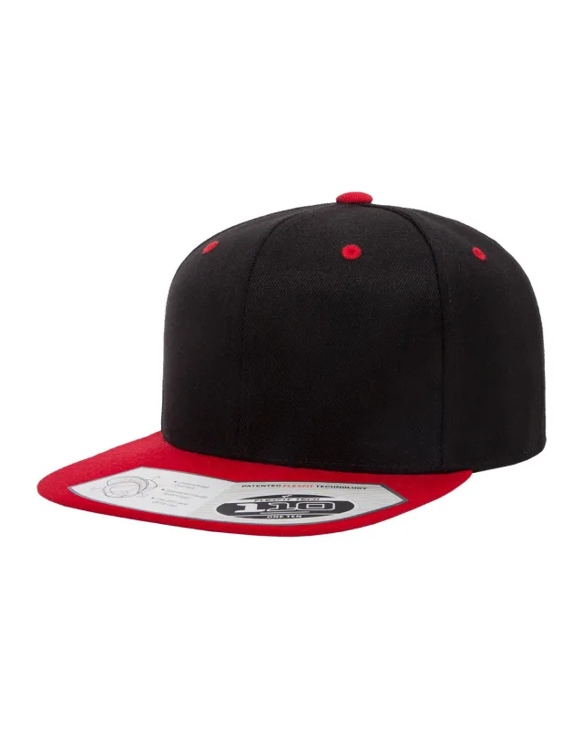 Flexfit Adult Wool Blend Snapback Two-Tone Cap — view 3