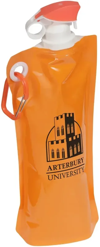 Custom Flip Top Water Bottle - 27oz with Carabiner — view 5