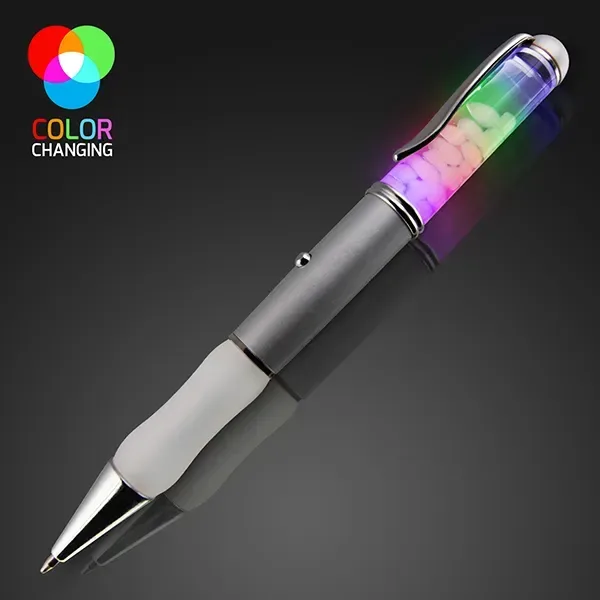 Floating Pebbles Light Up Pen — view 2