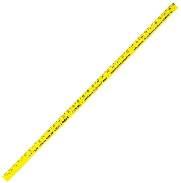 Fluorescent Finish Yardsticks — view 3