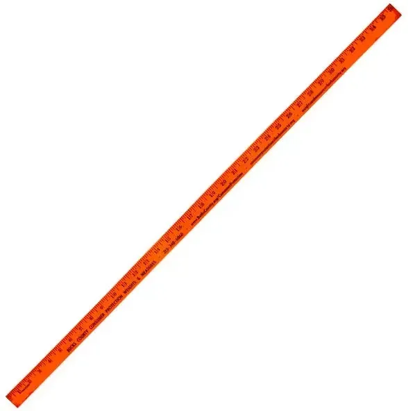 Fluorescent Finish Yardsticks — view 4