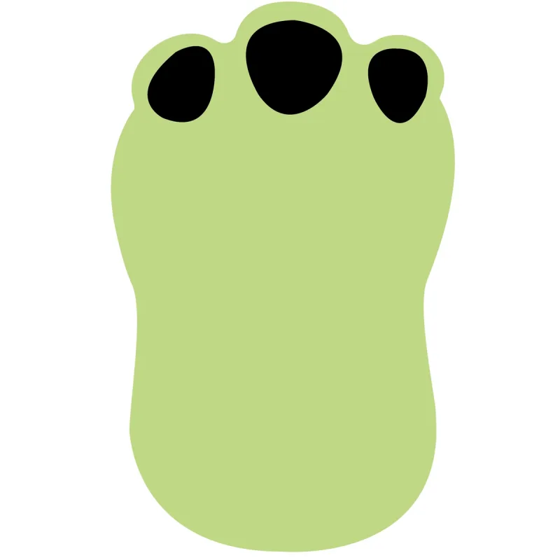 Foam Dinosaur Foot Waver — view 15