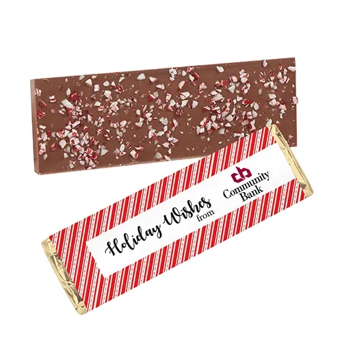 Foil-Wrapped 2.25 oz Belgian Chocolate Bar — view 17