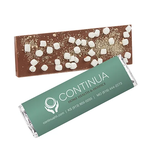 Foil-Wrapped 2.25 oz Belgian Chocolate Bar — view 26