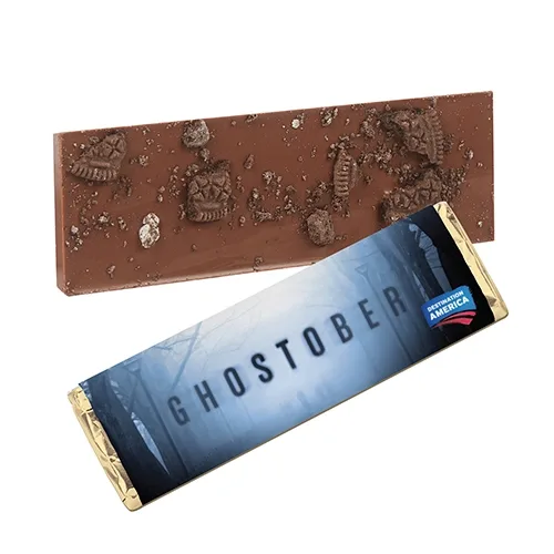 Foil-Wrapped 2.25 oz Belgian Chocolate Bar — view 5