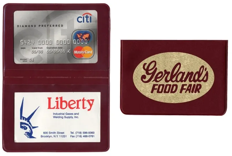 Personalized Fold Over Card Case — view 11