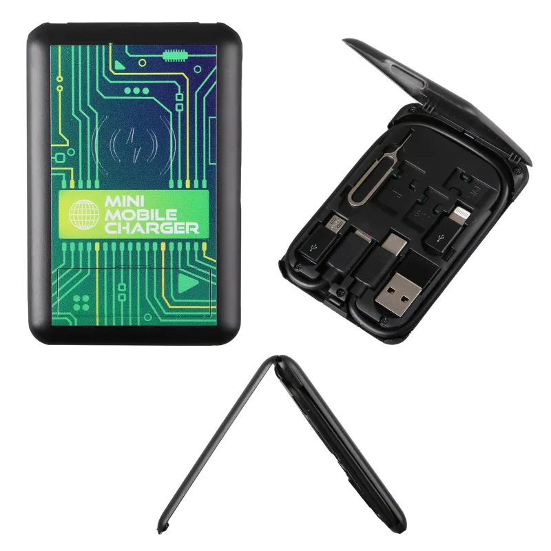 Folding 15W Wireless Charger Built-in Charging Cable — view 4