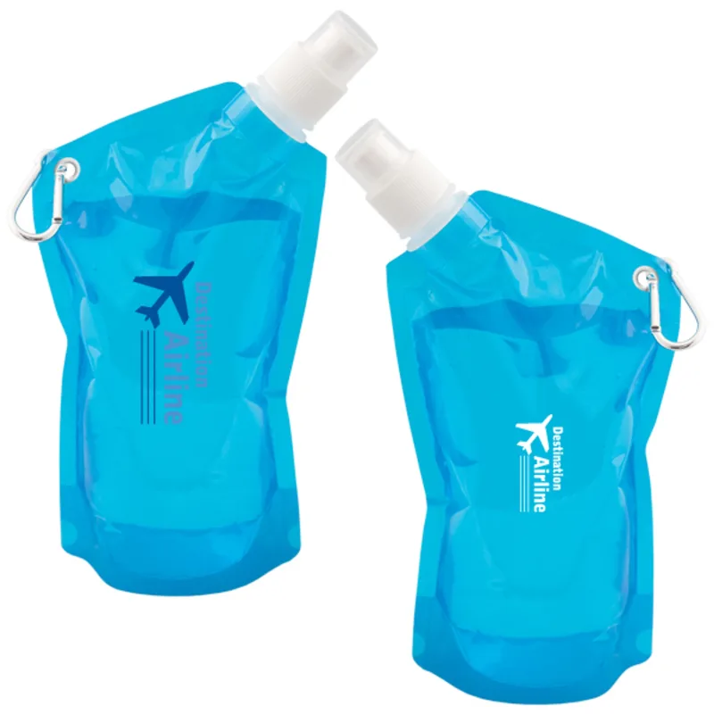 Folding 591 Ml. (20 Fl. Oz.) Water Bag — view 2