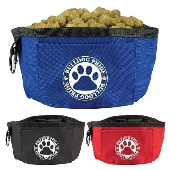 Personalized Folding Dog Bowl