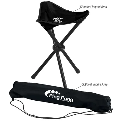 Folding Tripod Stool With Carrying Bag — view 5