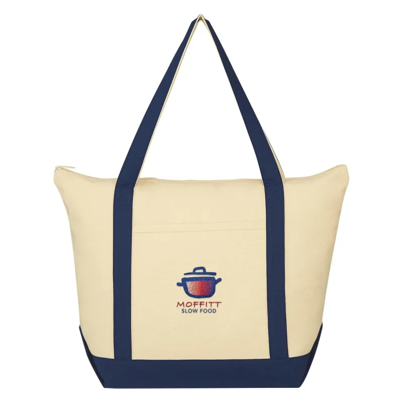 Promotional Folksy Cotton Tote Bag — view 3
