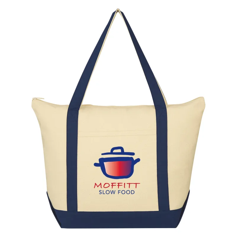 Promotional Folksy Cotton Tote Bag — view 4