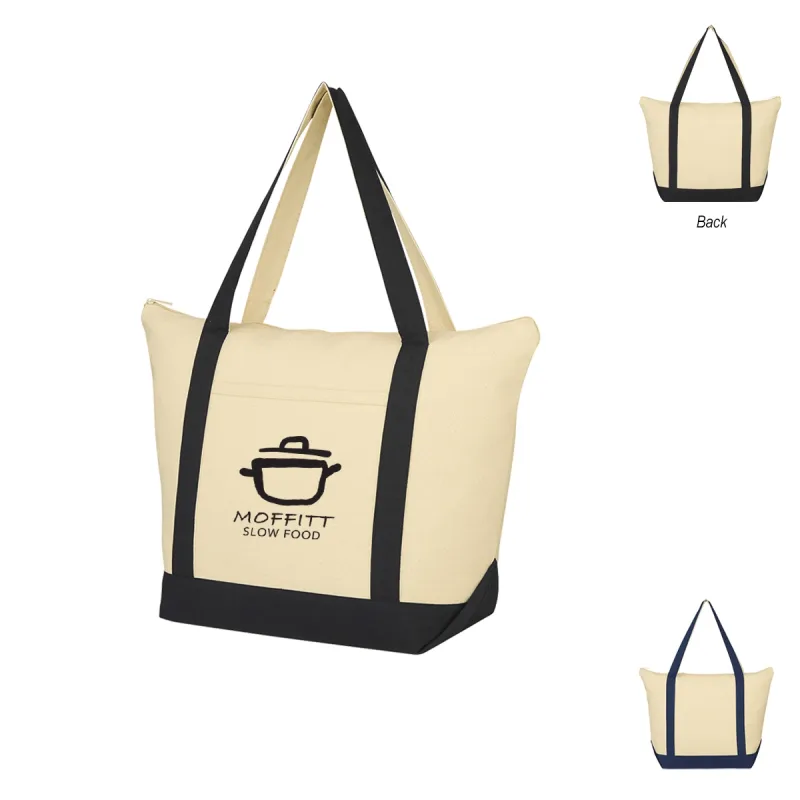Promotional Folksy Cotton Tote Bag — view 7