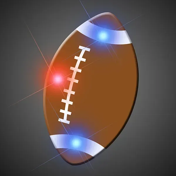 Football Pin LED Blinkies — view 4