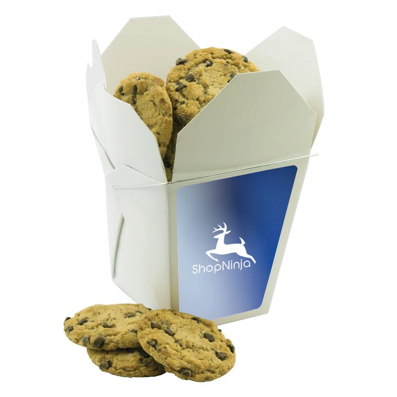 Fortune Cookie Box - Chocolate Chip Cookies