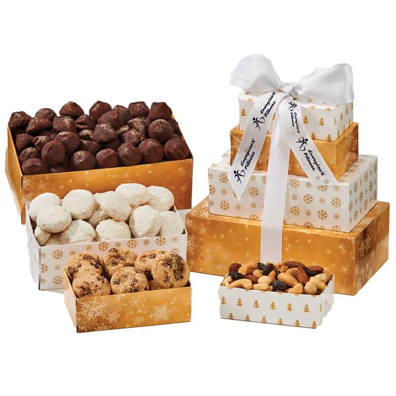 Four-Tier Tower - Almond Tea Cookies & More