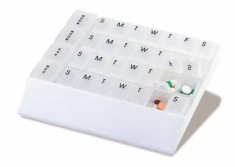 Four Weeks and Today Medicine Tray Organizer — view 2