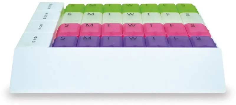 Four Weeks and Today Medicine Tray Organizer — view 3