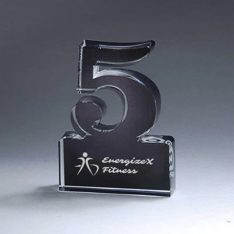 Freestanding 5 Year Anniversary Award