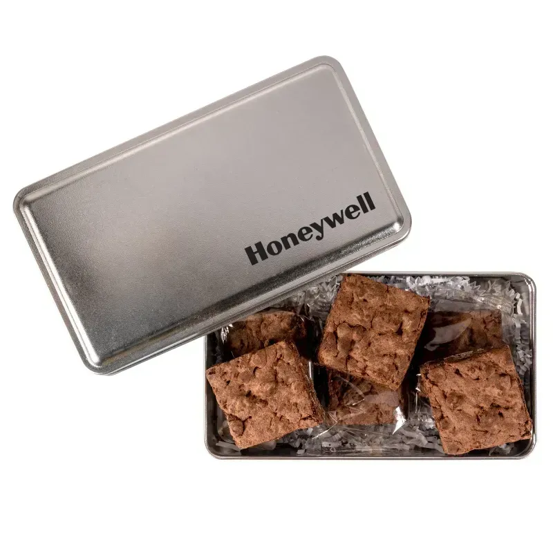 Fresh Beginnings Fudge Brownies in Tin