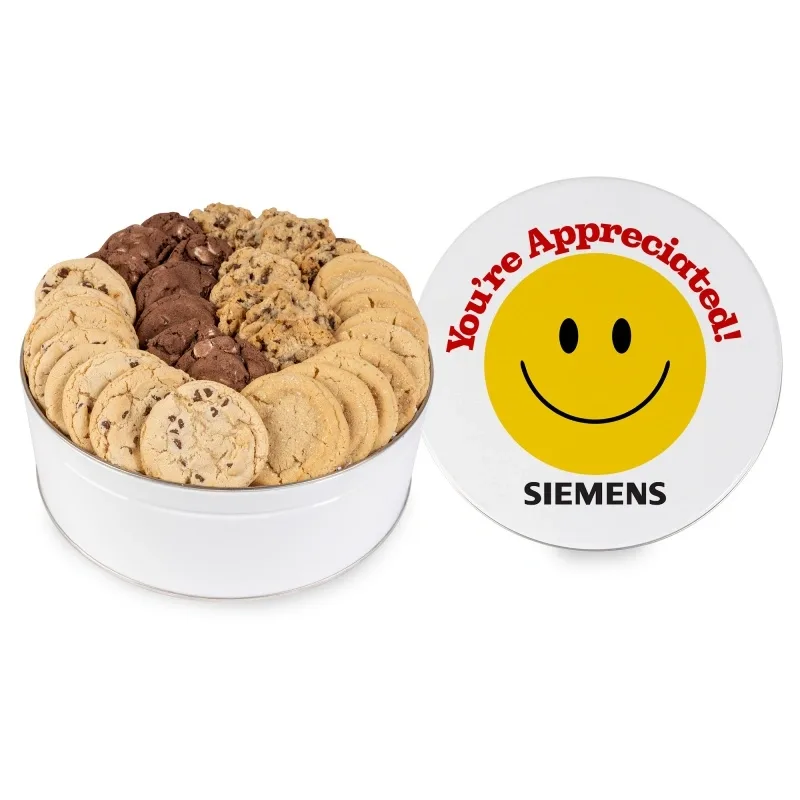 Fresh Beginnings Gourmet Combo Cookie Tin — view 9