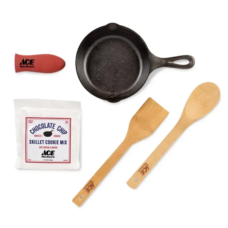 Fresh Beginnings Skillet Cookie Kit with Bamboo Cooking Utensils — view 5