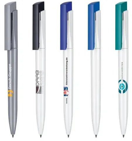 High-Gloss Retractable Logo Pen for Promotional Use