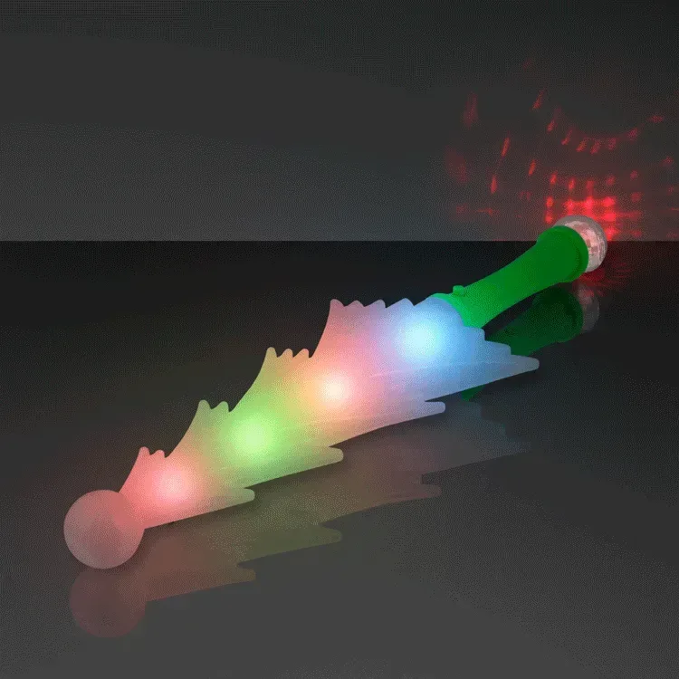 Frosty Christmas Tree Light Up Wand 14.75" — view 6