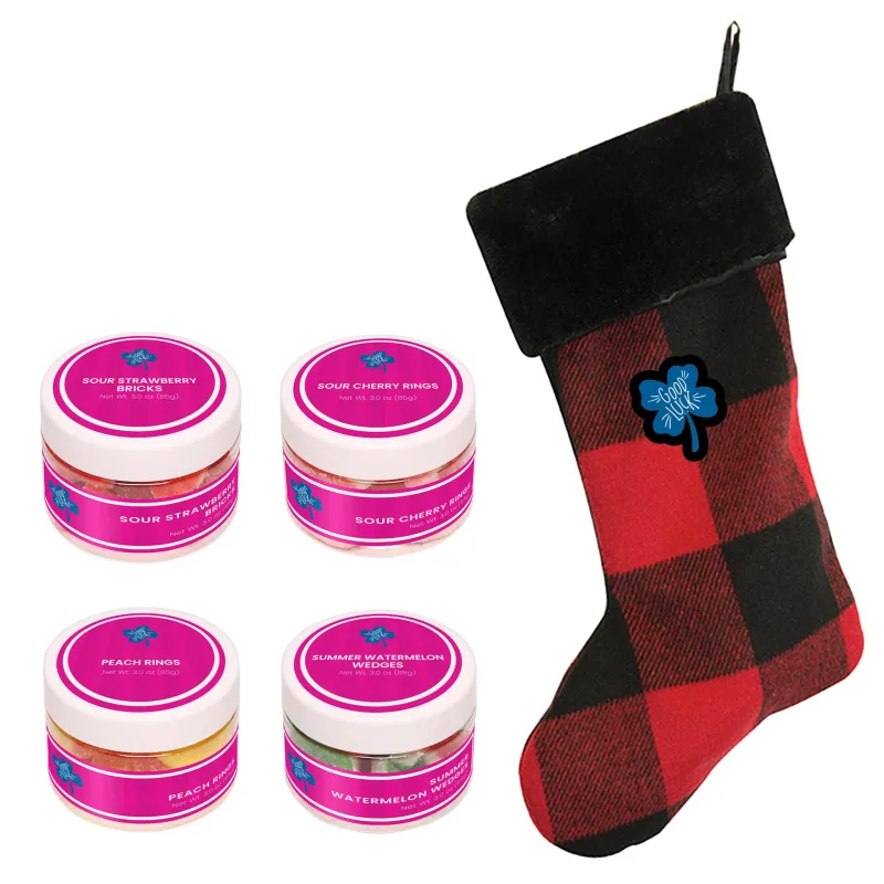 Fruit Cocktail Yuletide Stocking — view 3