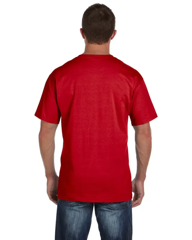 Fruit of the Loom Adult HD Cotton Pocket T-Shirt — view 22
