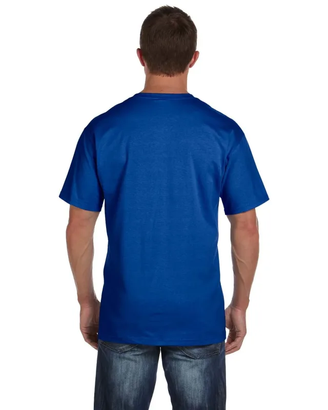 Fruit of the Loom Adult HD Cotton Pocket T-Shirt — view 28