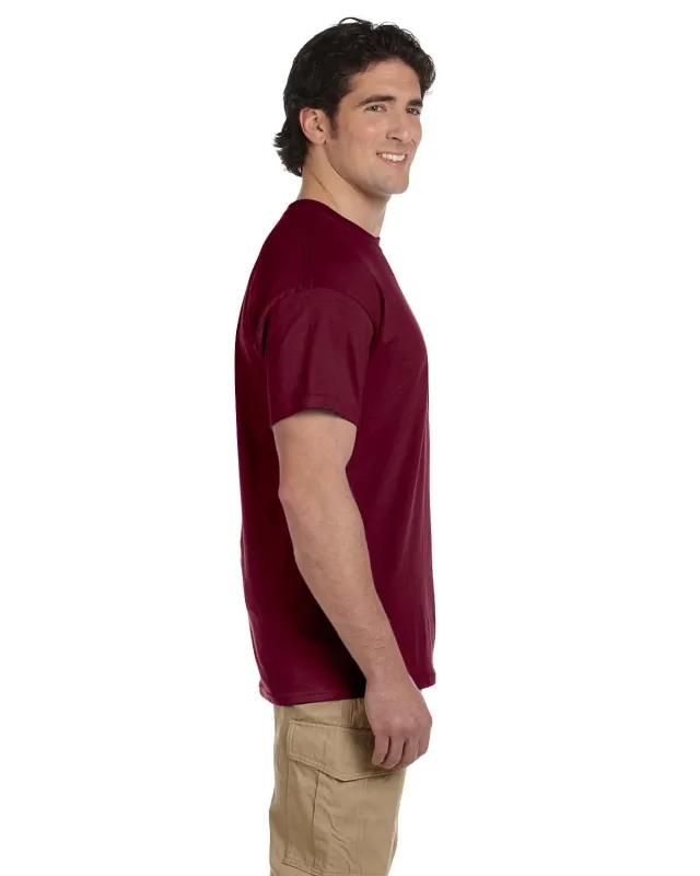Fruit of the Loom Adult HD Cotton T-Shirt — view 180