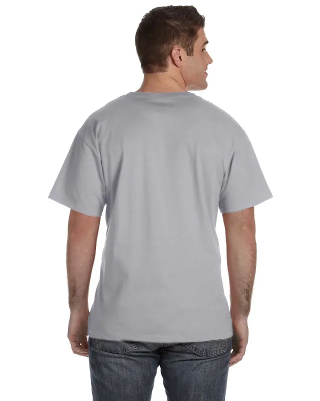 Fruit of the Loom Adult HD Cotton V-Neck T-Shirt — view 10