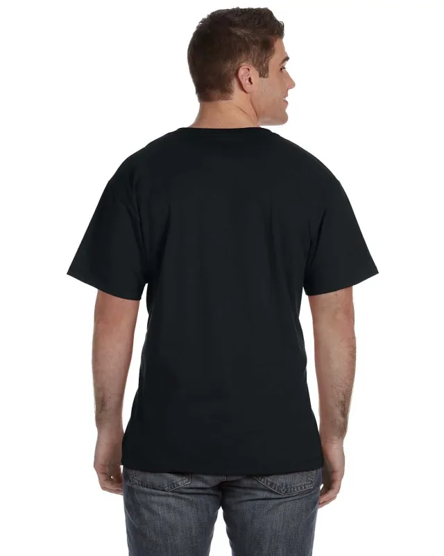 Fruit of the Loom Adult HD Cotton V-Neck T-Shirt — view 13