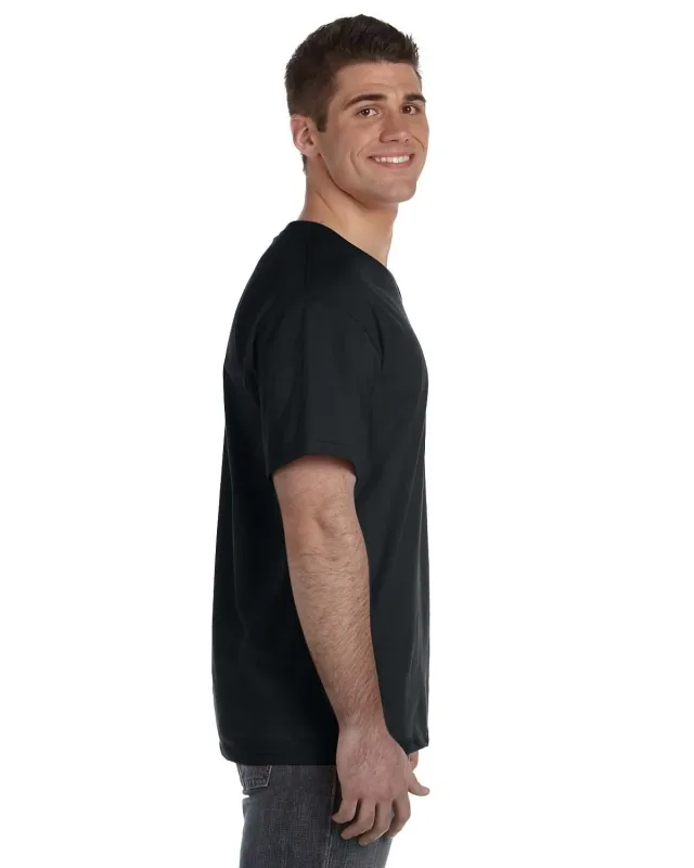 Fruit of the Loom Adult HD Cotton V-Neck T-Shirt — view 15