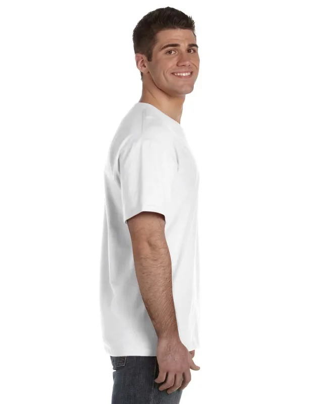 Fruit of the Loom Adult HD Cotton V-Neck T-Shirt — view 3