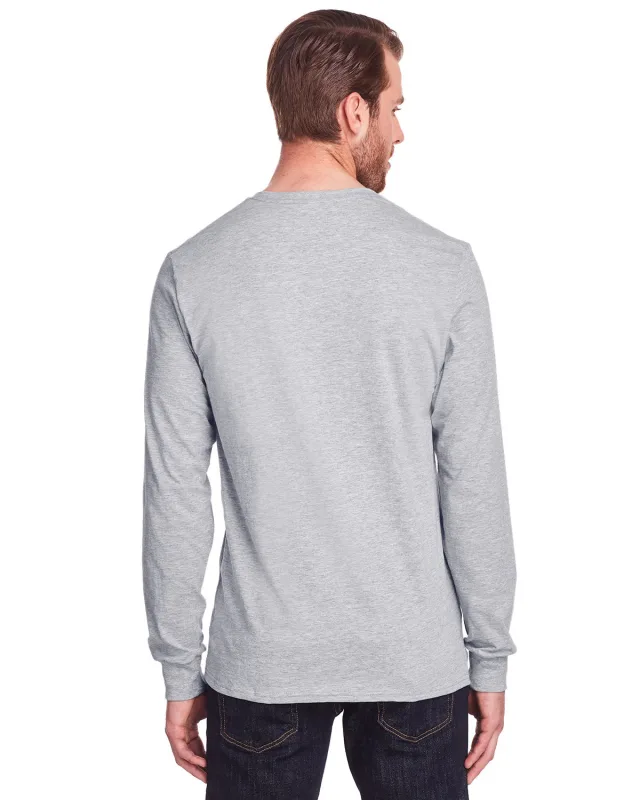 Fruit of the Loom Adult ICONIC Long Sleeve T-Shirt — view 10